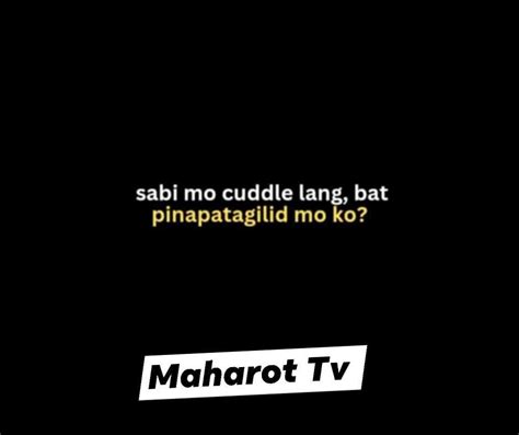 pinayflix cuddle|SABE MO CUDDLE LANG EH BAT NAGING KANTOTAN TO .
